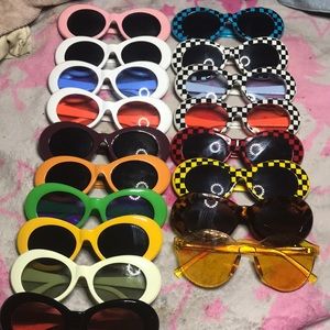 18 pairs of clout glasses been collecting dust on my shelf for 3 months.